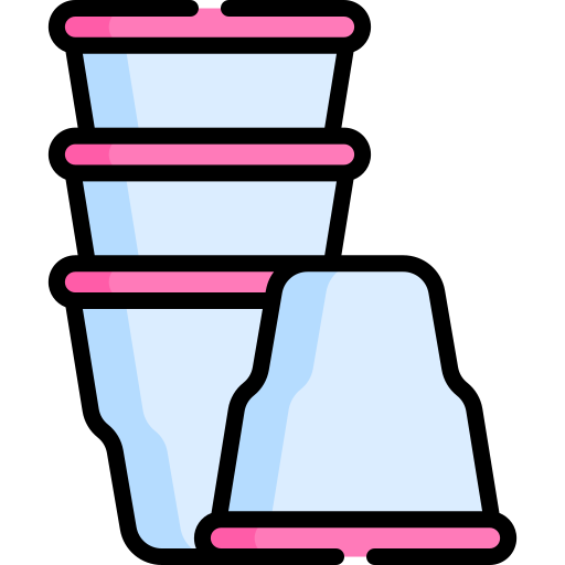 Plastic cup Special Lineal color icon