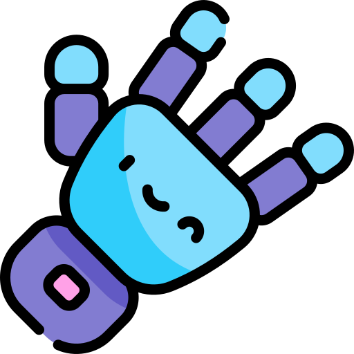 roboter Kawaii Lineal color icon