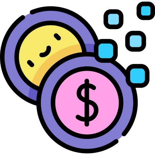 geld Kawaii Lineal color icon