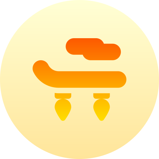 hoverboard Basic Gradient Circular icono