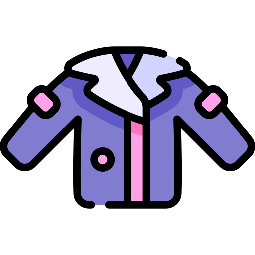 ジャケット Kawaii Lineal color icon