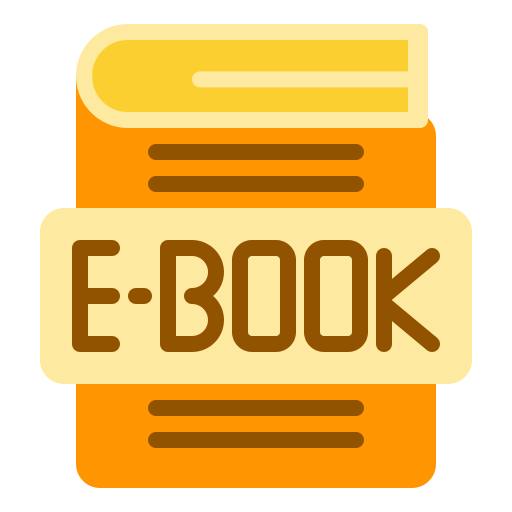 e-boek Generic Flat icoon