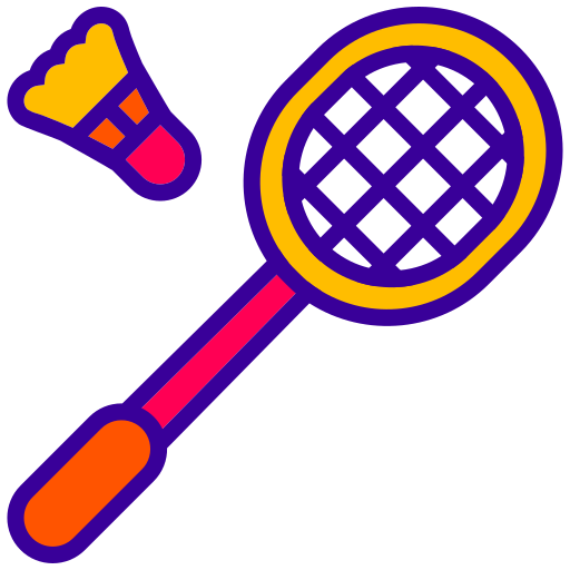 badminton Generic Outline Color ikona