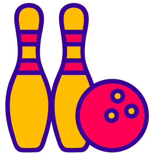 bowling Generic Outline Color icon
