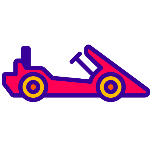 karting Generic Outline Color Icône