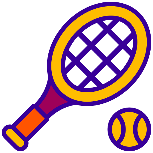 tennis Generic Outline Color icona