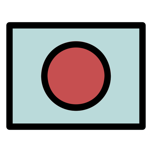 pulsante di arresto Generic Outline Color icona