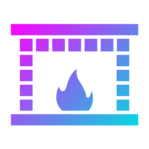 Fireplace Generic Flat Gradient icon