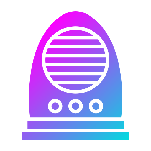 podgrzewacz Generic Flat Gradient ikona