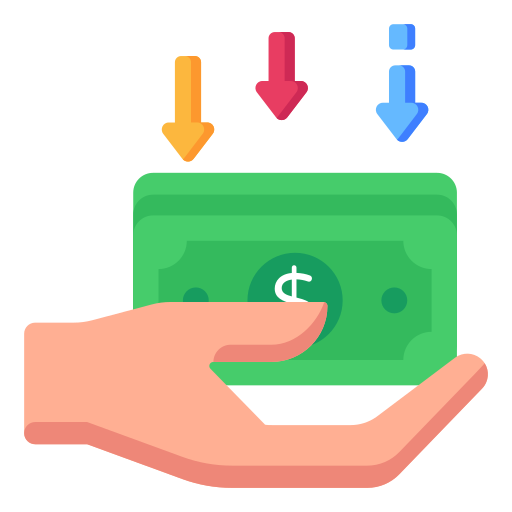 Reduce cost Generic Flat icon