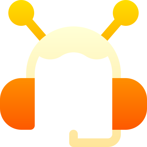 Headphones Basic Gradient Gradient icon