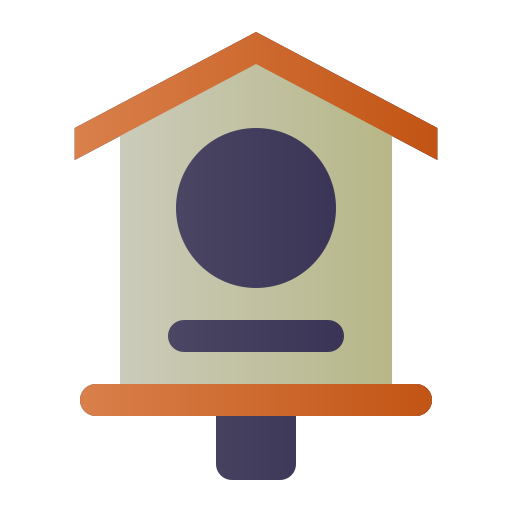 dom dla ptaków Generic Flat ikona