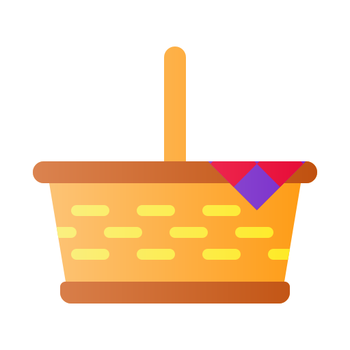picknickmand Generic Flat icoon