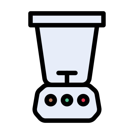 Grinder Vector Stall Lineal Color icon