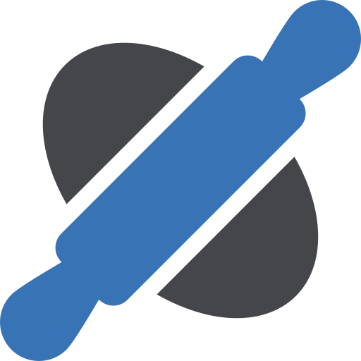 Rolling pin Generic Blue icon