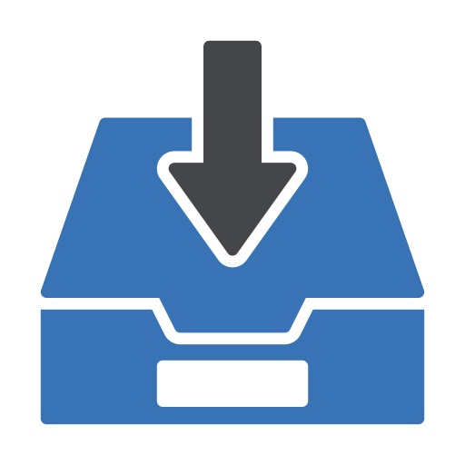 archiv Generic Blue icon