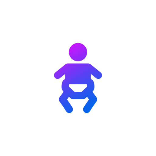bebé Generic Flat Gradient icono