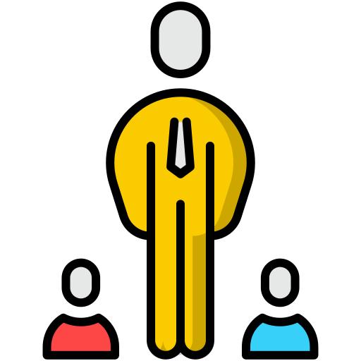 Leader Generic Outline Color icon