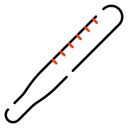 termometro Generic Outline Color icona