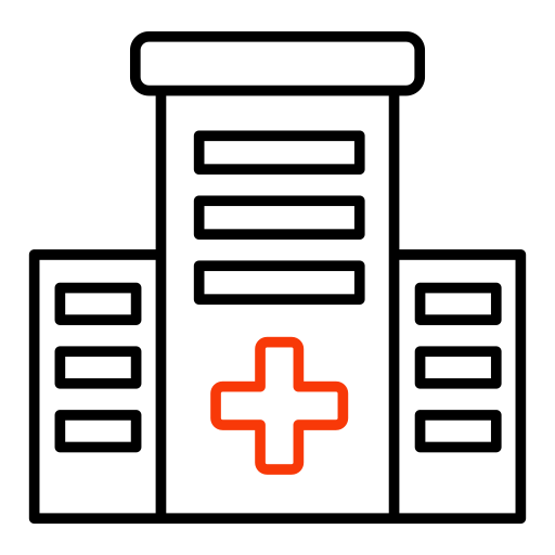 szpital Generic Outline Color ikona