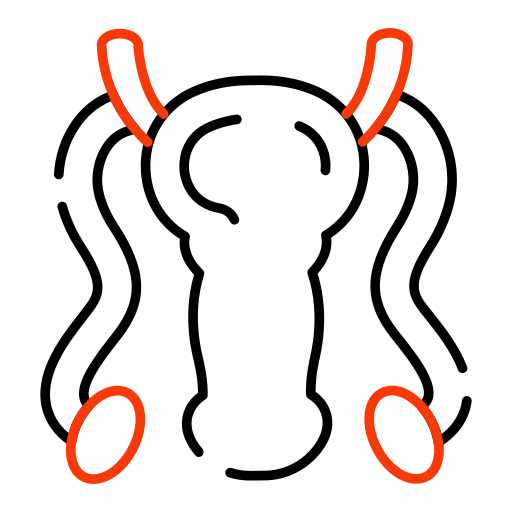 생식 기관 Generic Outline Color icon