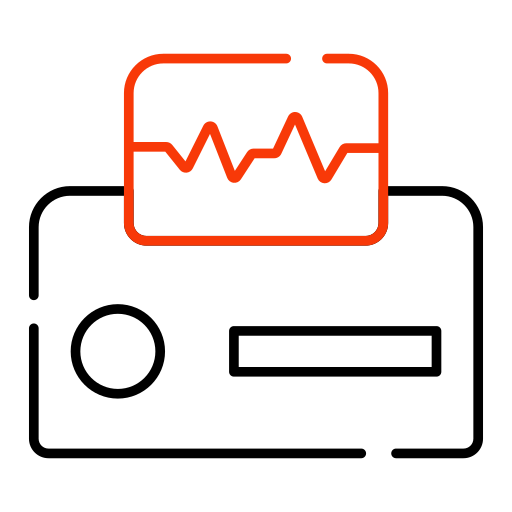 ecg-monitor Generic Outline Color icoon