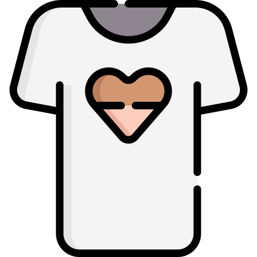 camiseta de manga corta Special Lineal color icono