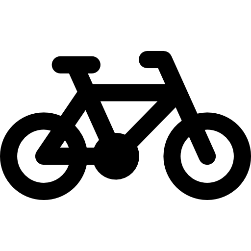 Youth bicycle Basic Rounded Filled icon