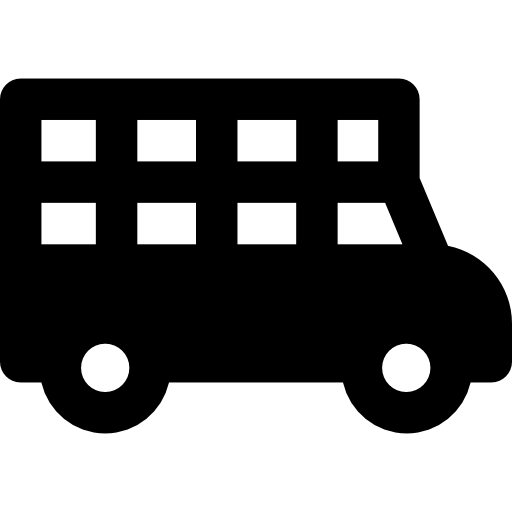 caminhão de transporte Basic Rounded Filled Ícone