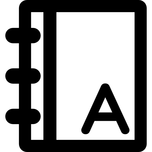 notebook kontaktieren  icon