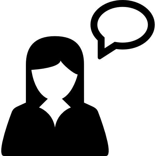 말하는 소녀  icon