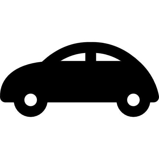 auto turístico Basic Rounded Filled icono