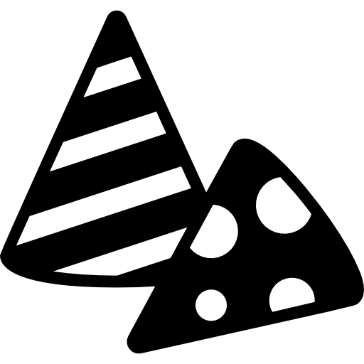 sombreros de payaso  icono