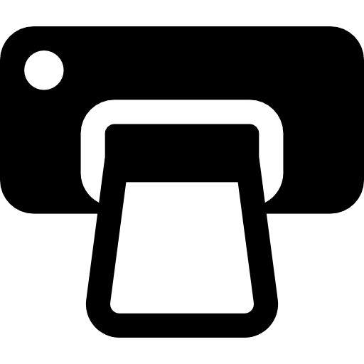 impresora  icono