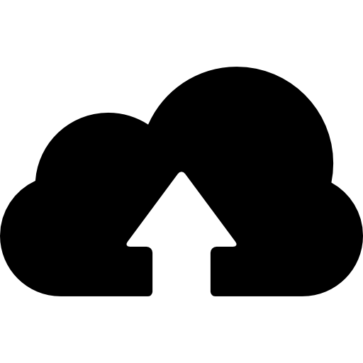 cloud hochladen  icon