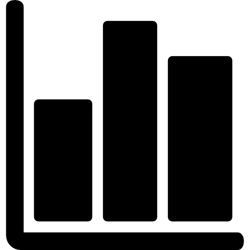 Bar graph  icon