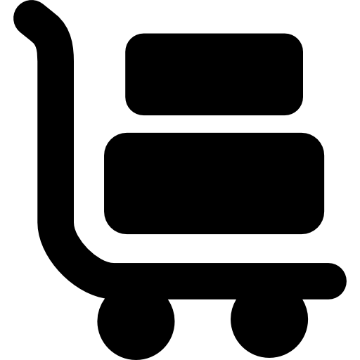wózek bagażowy  ikona
