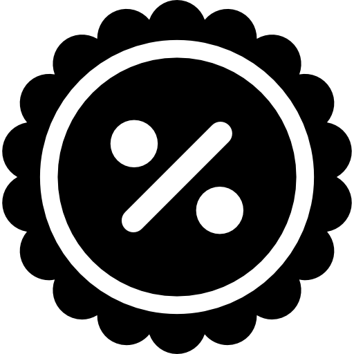 할인 라벨  icon