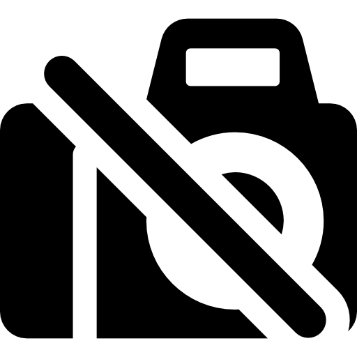 写真撮影禁止  icon