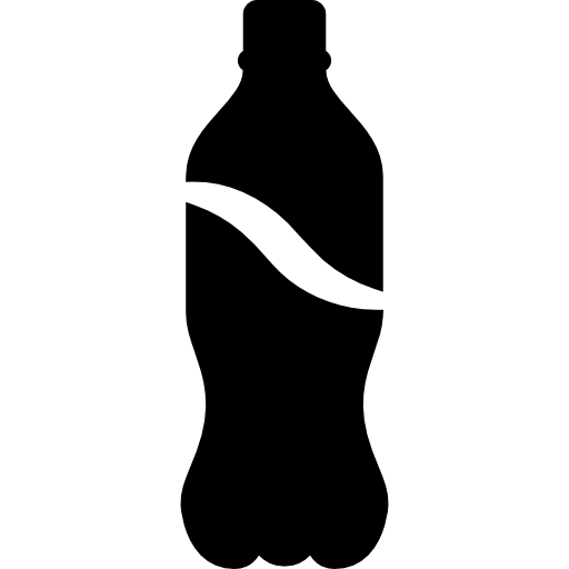 botella de soda  icono
