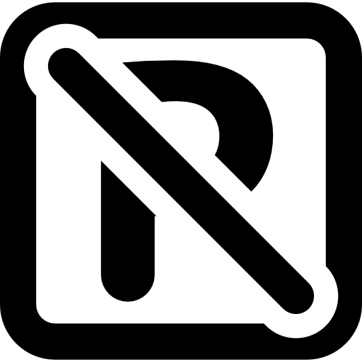 주차 표시 없음  icon