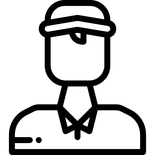 골퍼 Detailed Rounded Lineal icon