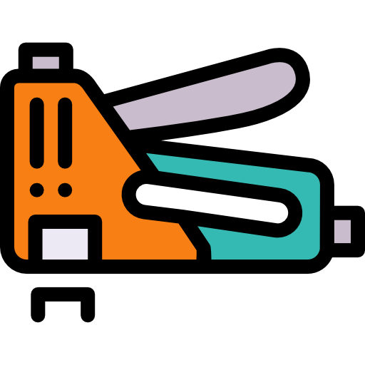 Stapler Detailed Rounded Lineal color icon
