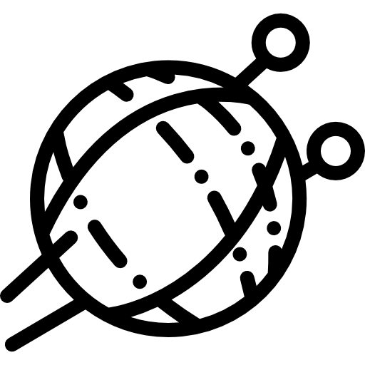 編み物 Detailed Rounded Lineal icon