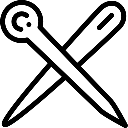 針 Detailed Rounded Lineal icon