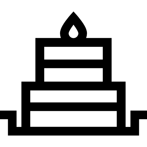 geburtstagskuchen Basic Straight Lineal icon