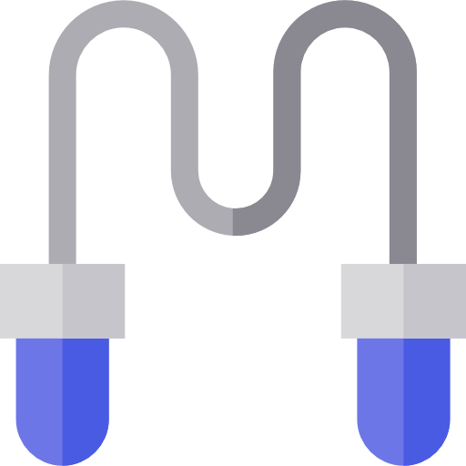 줄넘기 Basic Straight Flat icon