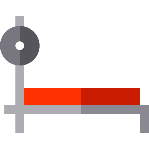 헬스장 Basic Straight Flat icon