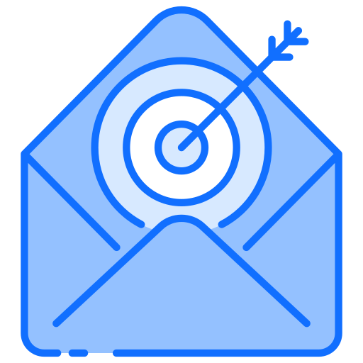 marketing via email Generic Blue icona