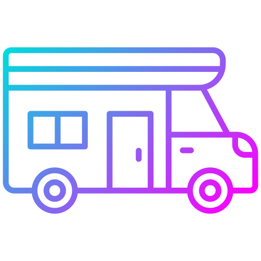 Camper van Generic Gradient icon